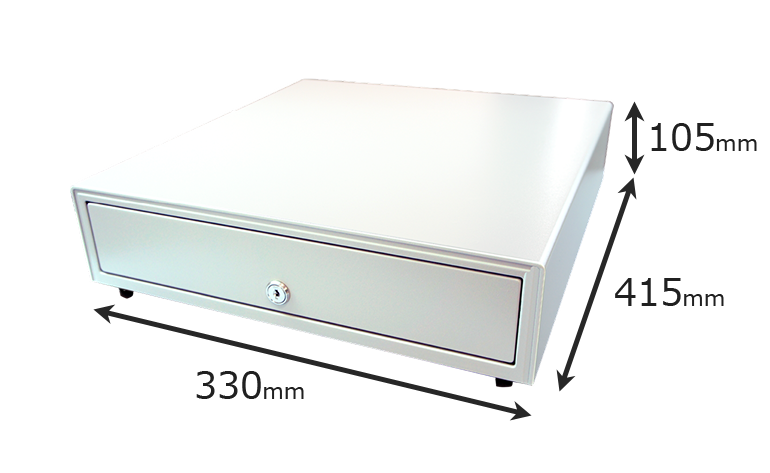 図：省スペースで設置しやすい奥行415mm