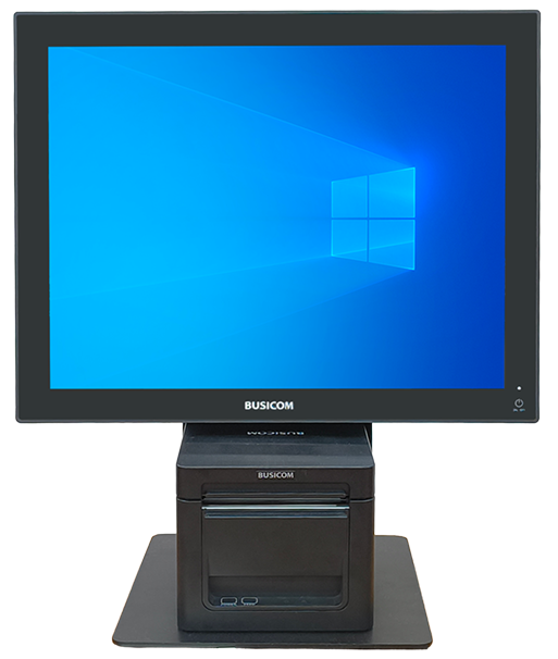 ビジコム/シチズン・システムズ製 CT-S253・CT-S255 黒 設置イメージ