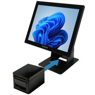 レシートプリンターをすっきり収納