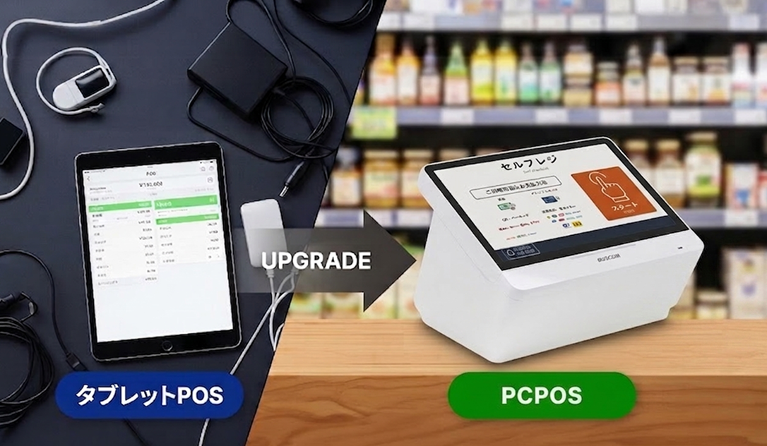 POSレジ PCPOS｜タブレットPOSからの乗り換えに最適｜高機能・在庫