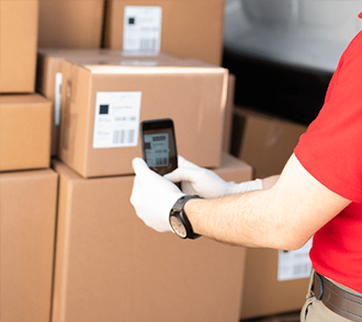 配送伝票の読み取り・ルート確認に