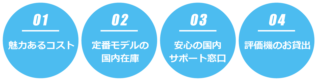 ビジコムはNewlandの正規代理店です。
