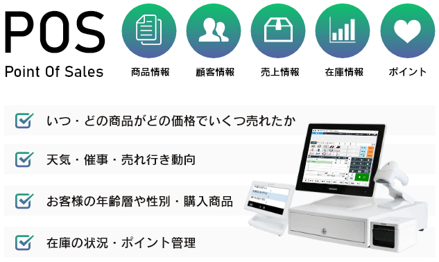 POSとは POSレジ・POSシステム | 株式会社ビジコム