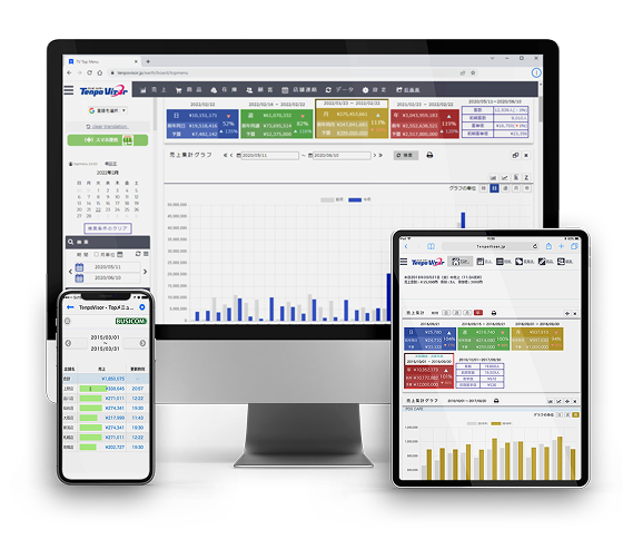 クラウド本部管理システム「TenpoVisor」