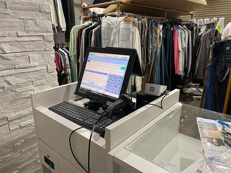 リサイクル店の買取・委託販売に対応したPOSレジ｜ビジコム