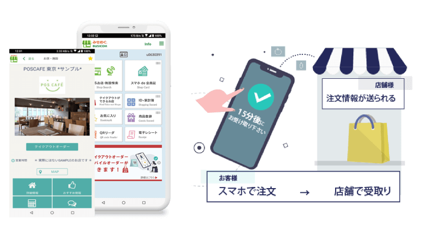 みせめぐオーダー　テイクアウトオーダー