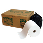 ノーマル紙80mm幅 レシートプリンター用 感熱ロール紙(レジロール) 5巻セット