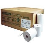 超高保存紙80mm幅 レシートプリンター用 感熱ロール紙(レジロール) 50巻セット